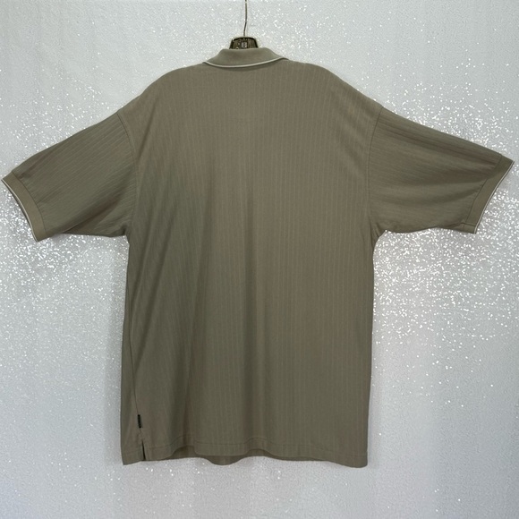 Nike Golf Dri-FIT Polo Shirt XXL Men’s Tan Performance Short Sleeve - Picture 2 of 11